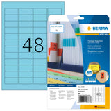 EAN 4008705043687 - HERMA 4368 etiqueta de impresora Azul Etiqueta para impresora autoadhesiva imagen 1