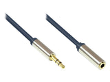 EAN 4014619718627 - Alcasa GC-M0055 cable de audio 5 m 3,5mm Azul imagen 1