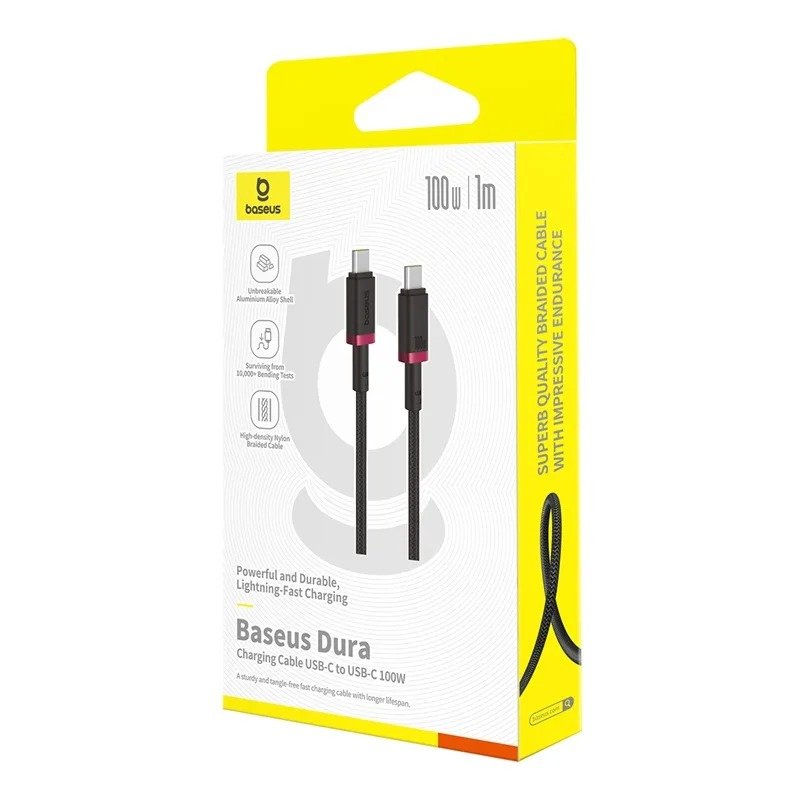 EAN 6932172669829 - Baseus P10377803U01-01 cable USB USB 2.0 2 m USB C 0,48 Gbit/s 100 W Negro imagen 3