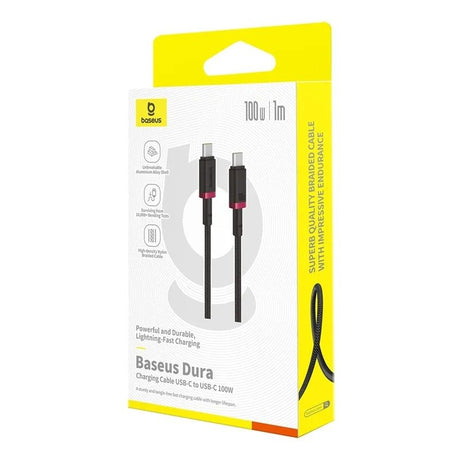 EAN 6932172669836 - Baseus P10377803U01-00 cable USB USB 2.0 1 m USB C 0,48 Gbit/s 100 W Negro imagen 4