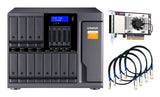 EAN 4713213516256 - QNAP TL-D1600S caja para disco duro externo Carcasa de disco duro/SSD Negro, Gris 2.5/3.5" imagen 2