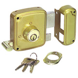 Cerradura De Sobreponer De 1 Punto. Izquierda 4125hb100i Ucem