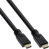Cable Hdmi Inline Con Ethernet Macho A Macho Negro 5m