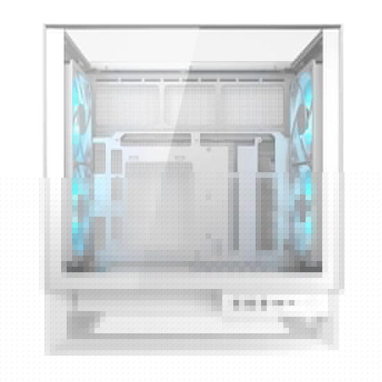 Cougar Caja Midi-Tower Omnyx, Argb, Blanco