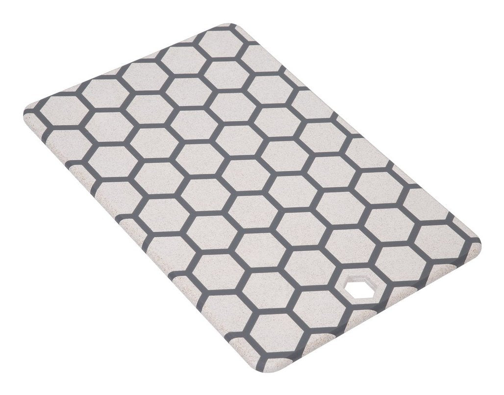 EAN 4260403577660 - Resto Kitchenware 95402 tabla de cocina para cortar Rectangular Plástico Gris, Blanco imagen 4
