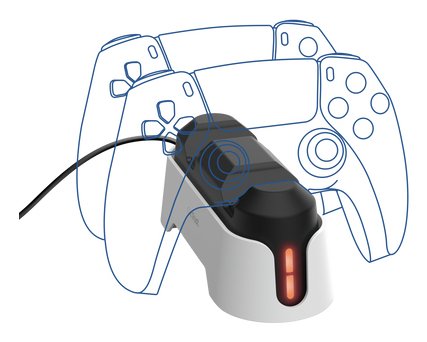 Estación De Recarga Doble Trust Gaming Gxt 228 Duo Charge Dock Para Ps5
