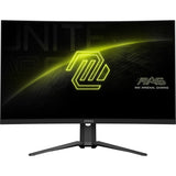 Monitor  Gaming Msi Mag 321cupdfde 31.5 "Negro, Ultrahd/4k, Rápido, Va, Curvado, Dual Modo 160/320 Hz, Usb-C, Panel De 320hz 9s6-3dc54a-032