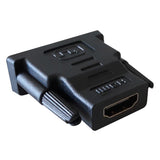 Techly Dvi-D - Hdmi M/F Negro