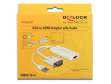 Delock Adaptador Vga A Hdmi Con Audio Usb 62460
