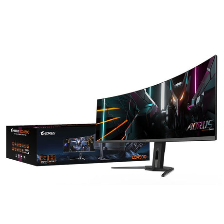 EAN 4719331855680 - GIGABYTE AORUS CO49DQ pantalla para PC 124,5 cm (49") 5120 x 1440 Pixeles Negro imagen 4