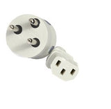 Smartplug Dk-Netkabel Gr  3,0m, Lige Apparatstik M/Jord