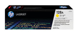 EAN 0884420854524 - HP 128A Yellow Original LaserJet Toner Cartridge cartucho de tóner 1 pieza(s) imagen 1