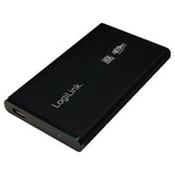 Logilink Caja Externa Hdd 2.5" Usb 3.0 Sata Aluminio Negro Ua0106