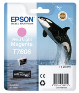 Epson Surecolor Sc-P600 Cartucho Magenta Vivo Claro T7606