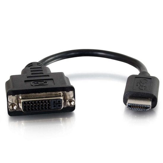 C2g Hdmi To Dvi-D Adapter Hdmi To Single Link Dvi-D Converter M/F Vídeo Conversor Hdmi Dvi Negro