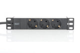 EAN 4016032280712 - Digitus DN-95411 base múltiple 3 salidas AC Negro imagen 3