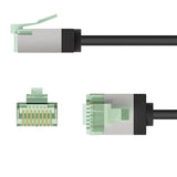 EAN 4040849743528 - Goobay 74352 cable de red Negro 0,5 m Cat8.1 U/FTP (STP) imagen 3
