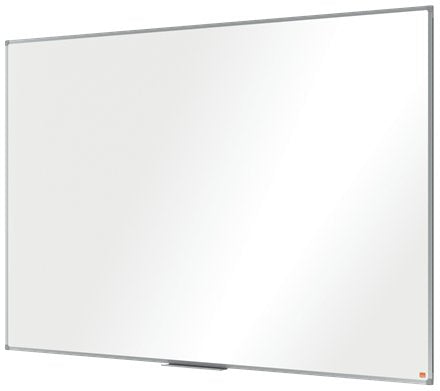 Nobo Essence Pizarra De Melamina 1800x1200mm - Marco De Aluminio Anodizado - Bandeja Para Rotuladores - Color Blanco