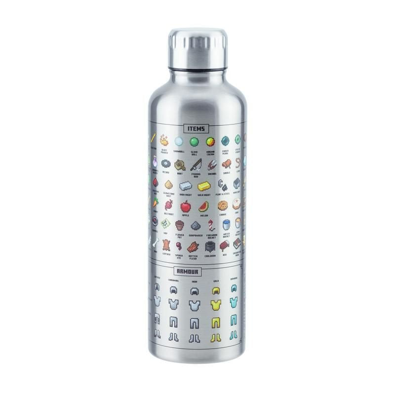 Botella Metálica Minecraft