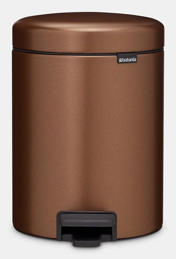 Brabantia Treteimer Newicon 5 L Warm Bronze