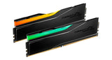 G.Skill Dimm 32 Gb Ddr5-6000 (2x 16 Gb) Dual-Kit (Negro, F5-6000a3038f16gx2-Tz5nxrn, Trident Z5 Neo X Rgb) F5-6000a3038f16gx2-Tz5nxrn