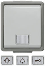Siemens 5td4701 Delta Taster Flche Ip44 Ap Dgr Hgr 10a 250v 66x75mm