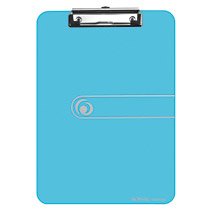 Portapapeles Herlitz A4 Azul Transparente Pack De 1