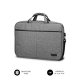 Maletin Elite Grey 13.3''14'' Subblim Hasta 14'/ Doble Cremallera / Bolsillo Exterior