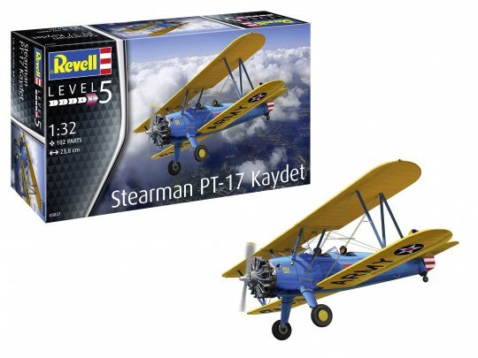 Model Plastikowy Stearman Pt-17 Kaydet