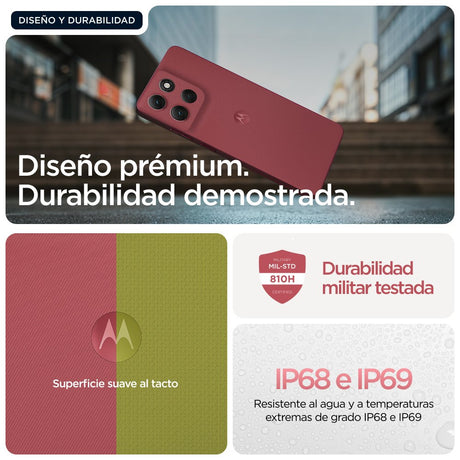EAN 840023286148 - Motorola moto g86 power 5G 16,9 cm (6.67") SIM doble Android 15 USB Tipo C 8 GB 512 GB 6720 mAh Rosa imagen 24