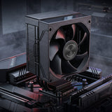Ventilador Con Disipador De Cpu Mars Gaming Mcpu-Xpro Tdp 190w 3 Heatpipes Torre Pwm Fdb Negro