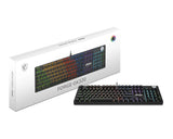 Teclado Aleman Msi Forge Gk-320 Redgaming