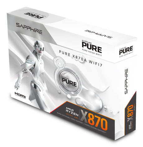 EAN 4895106296909 - Sapphire PURE X870A WIFI 7 AMD X870 Zócalo AM5 ATX imagen 8