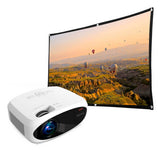 Proyector Prixton Picasso P50 Wifi 2xhdmi Usb Tf Jack Av In 260 Ansi Lumen Full Hd Contraste 3000:1 Pantalla De Tela De 100
