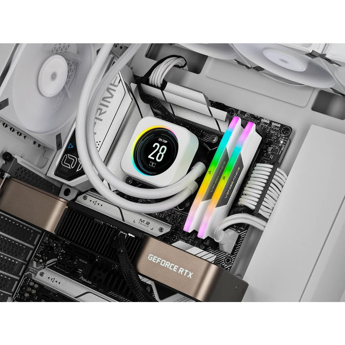Corsair 16gb Vengeance Rgb 5200 (2 X 8gb) Cl40 Amd Expo & Intel Xmp