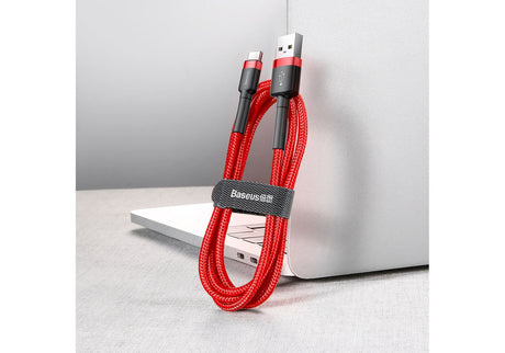 EAN 6953156278165 - Baseus Cafule cable USB USB 2.0 0,5 m USB A USB C Rojo imagen 4
