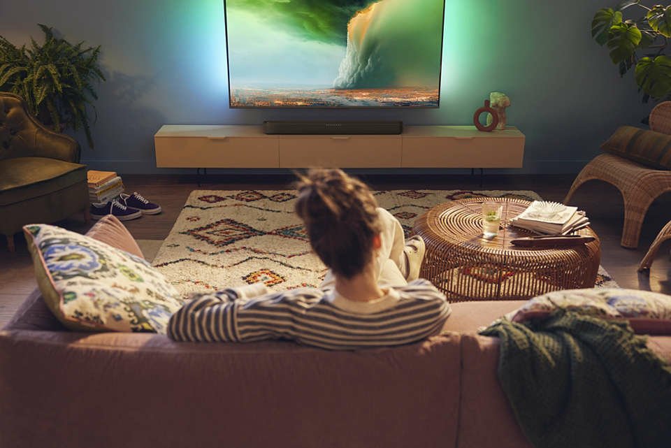 Barra De Sonido Philips Tab5109/10 60w 2.0 Canales