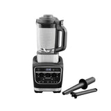 Licuadora Y Sopera Ninja Foodi Hb150eu Negra/Acero Inoxidable, 1000 Vatios, 1,7 Litros Hb150eu