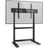 Techly Ica-Tr130bk Soporte De Suelo Para Tv De 60-86" Hasta 68kg Ajustable Con Estante Av