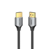 Cable Hdmi 2.0 4k Vention Alehg Hdmi Macho Hdmi Macho 1.5m Gris