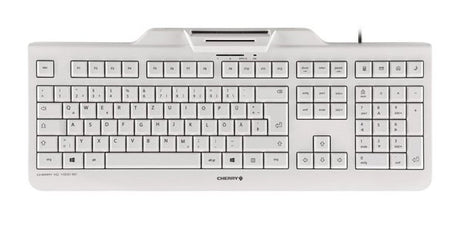 EAN 4025112084560 - CHERRY KC 1000 SC teclado Universal USB AZERTY Belga Blanco imagen 1