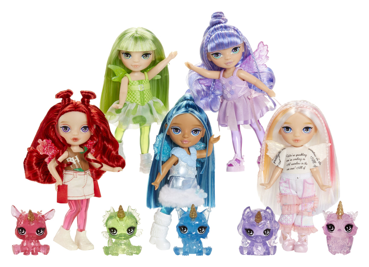 Mga Entertainment Rainbow High Littles Fantasy Fairies - Opal, Muñecos