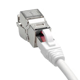 Kat.6a Class Ea Keystone Rj-45 Apantallado Sin Herramientas