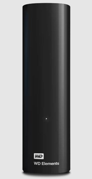 Disco Externo Hdd Western Digital 3.5 Elements Desktop 20tb, Wdbwlg0200hbk