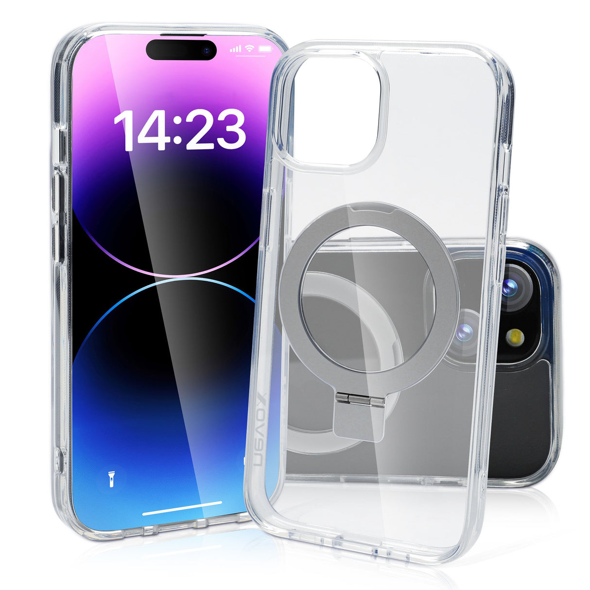 EAN 4250686414028 - nevox 2402 funda para teléfono móvil 15,5 cm (6.1") Transparente imagen 2