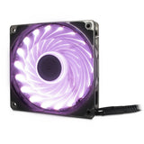 Inter-Tech L-12025 Aura Carcasa Del Ordenador Ventilador 12 Cm Negro