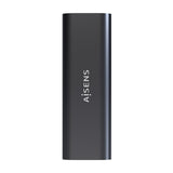 Aisens Caja Externa Para Disco Ssd M.2 Sata Nvme Usb 3.1  Sin Tornillos Asm2-015gr