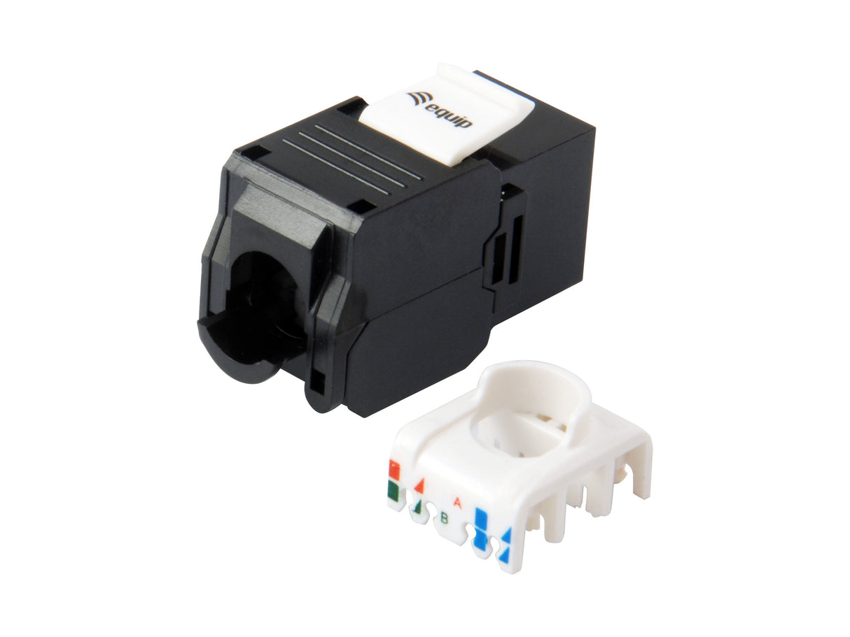 Equip Kit 8 Uds Conector Hembra Rj45 Utp Cat6a Panel Keystone Tool Free Ref- 769226