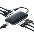 EAN 0608119197163 - AUKEY CB-C71 base para portátil y replicador de puertos Negro imagen 1