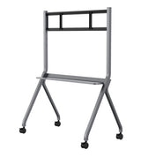 Soporte De Suelo Con Rueda Flat Panel Max 100kg 55-86 Negro Maxhub St41b